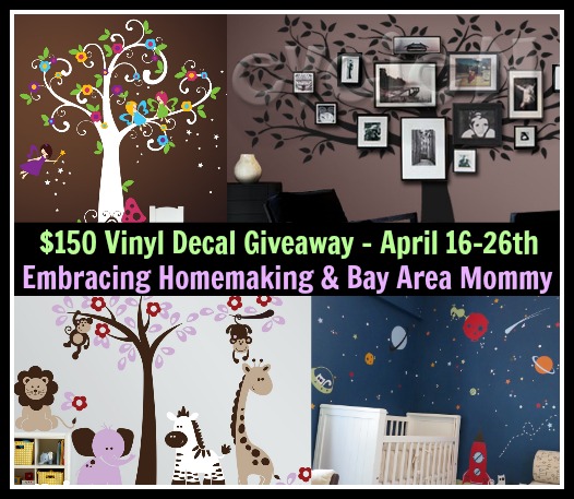 Vinyl Decal Giveaway