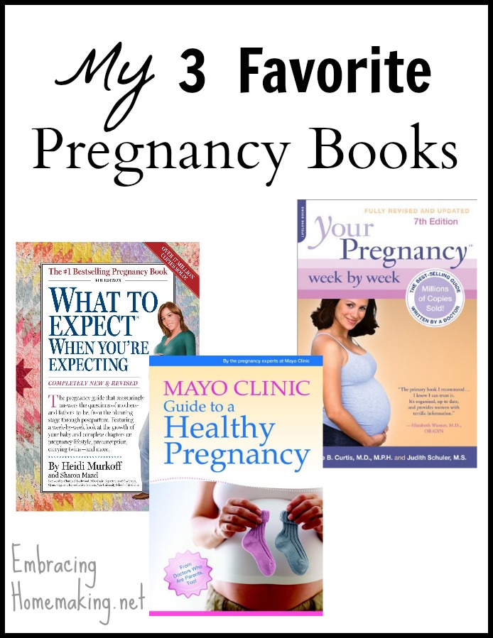 My 3 Favorite Pregnancy Books