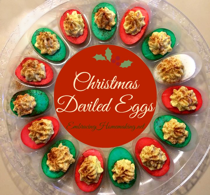 Christmas Deviled Eggs