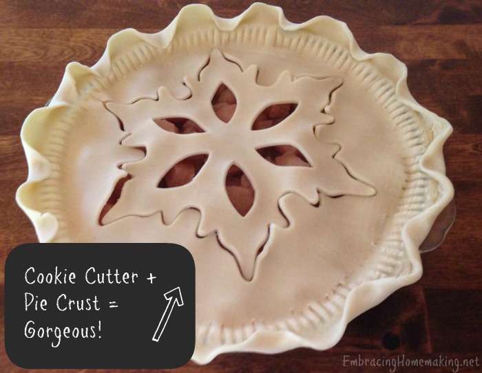 Cookie Cutter + Pie Crust = Gorgeous!