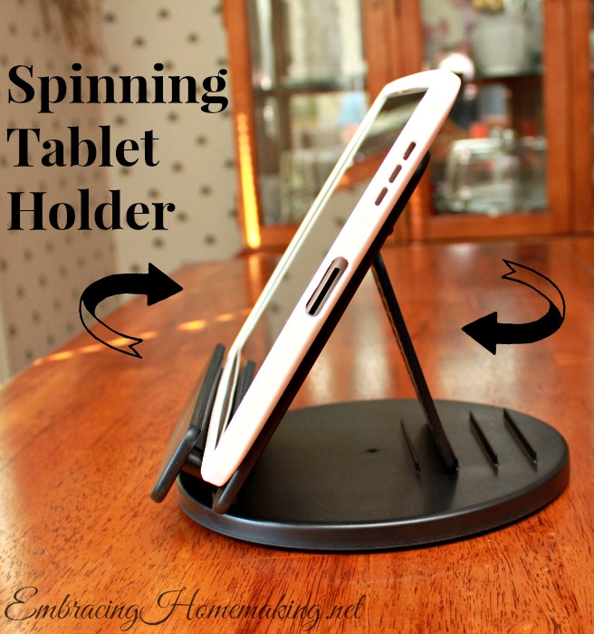 Spinning Tablet Holder