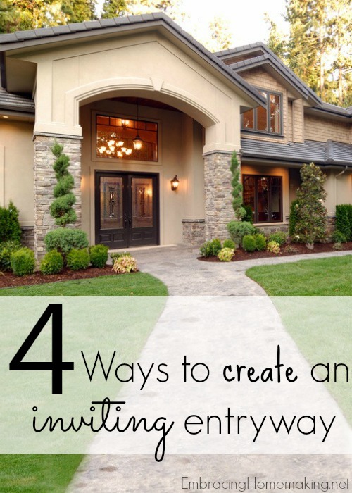 Ways to Create an Inviting Entryway