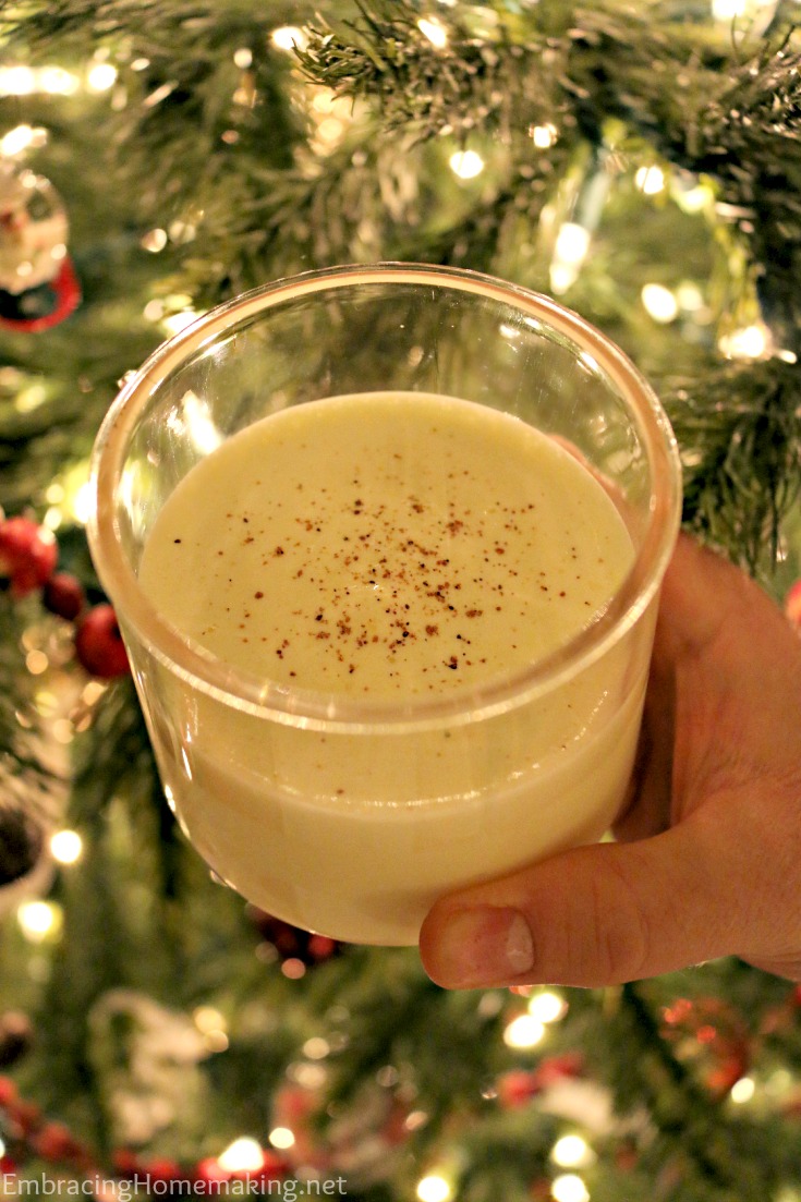 Egg Nog Milkshake Recipe