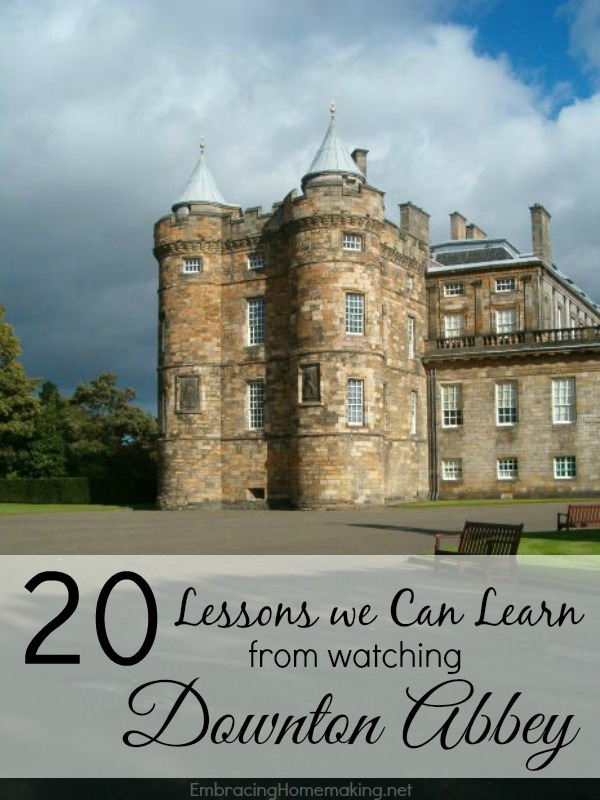 Lessons from Downton Abbey