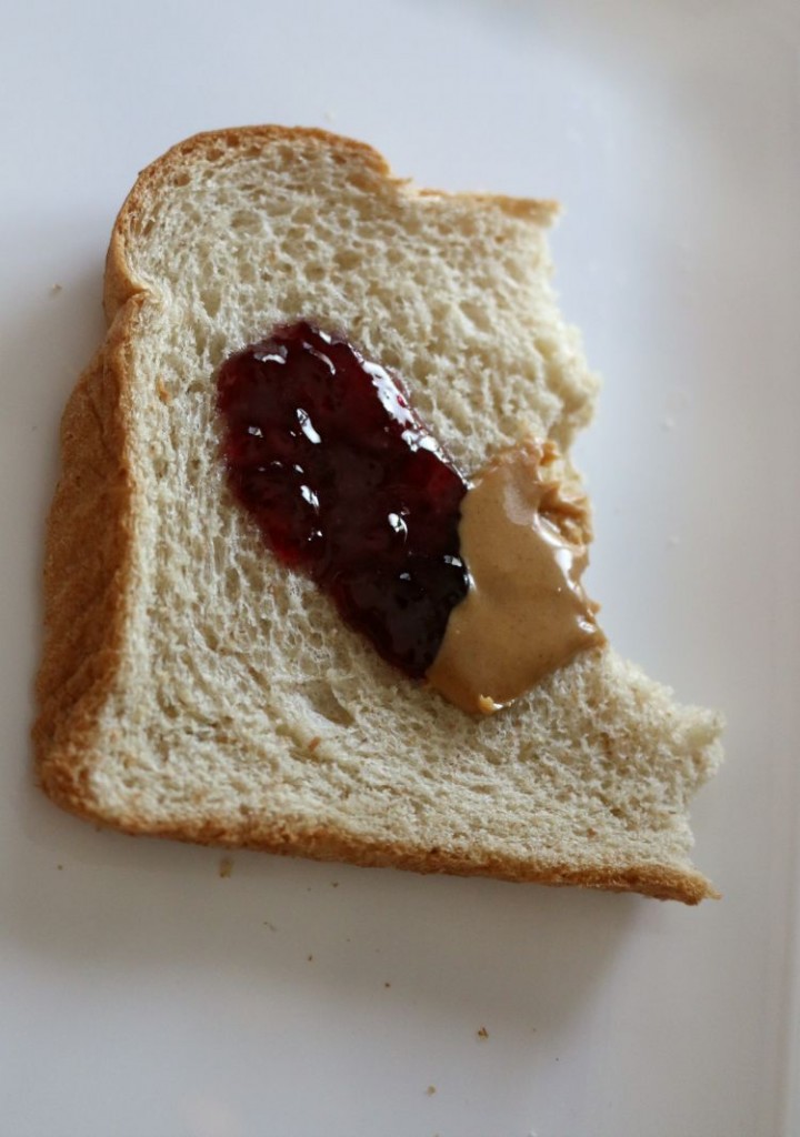 Heart Sandwich Snack