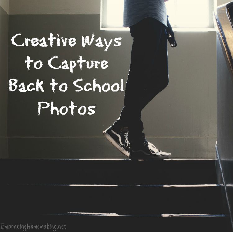 Back to School Photo Ideas