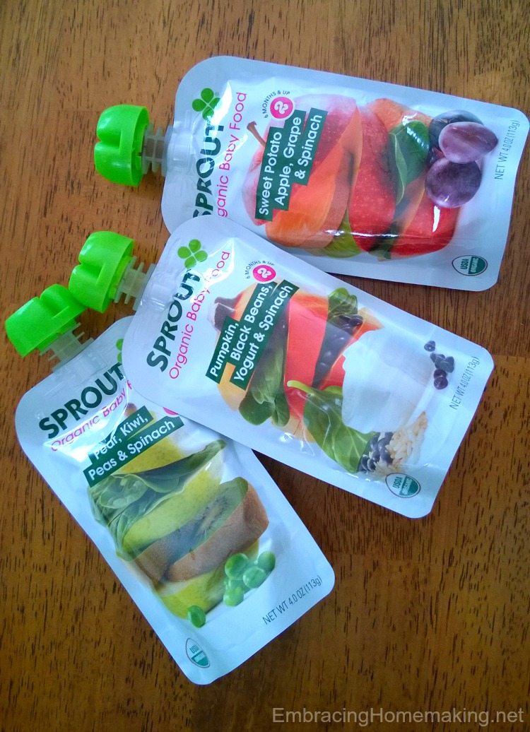 Sprout Organic Baby Food Pouch