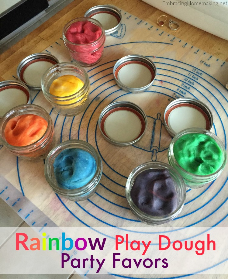 Play Dough Party Favors