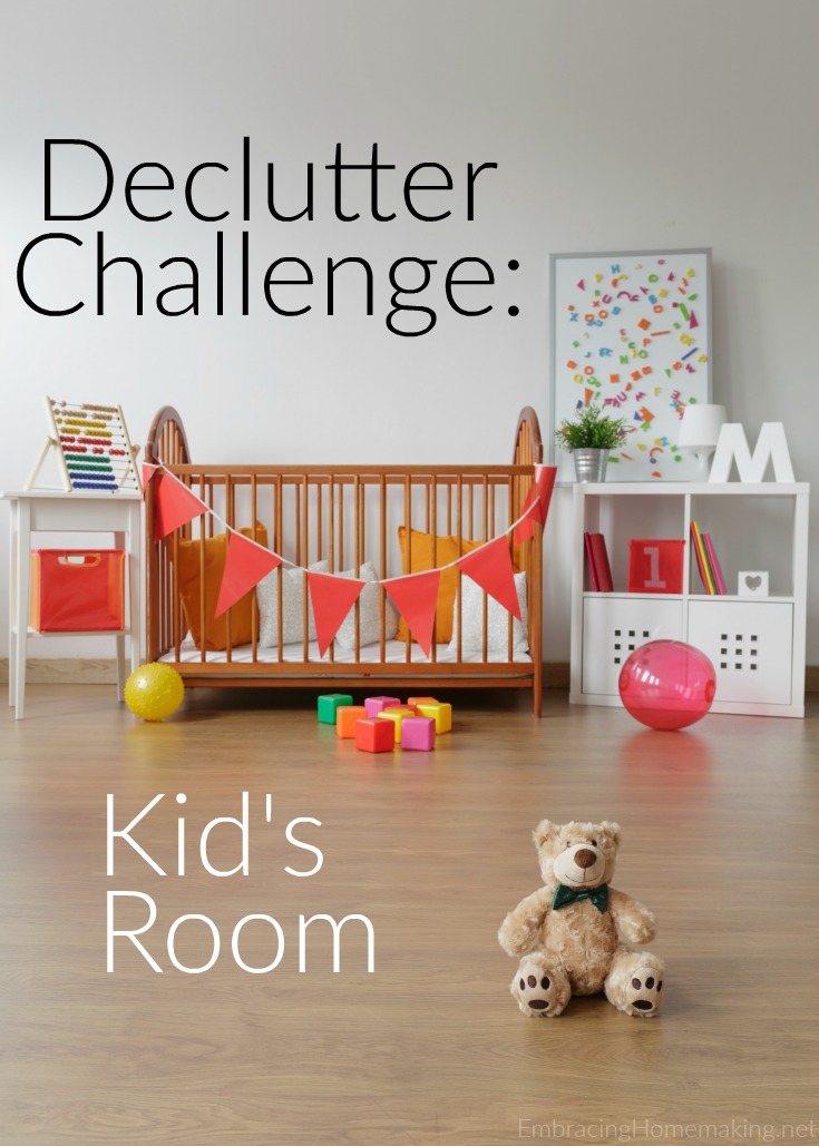 Declutter Kid's Room Tips