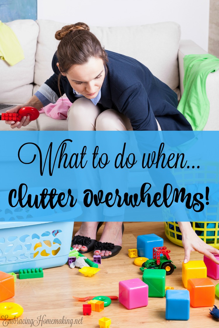 When clutter overwhelms