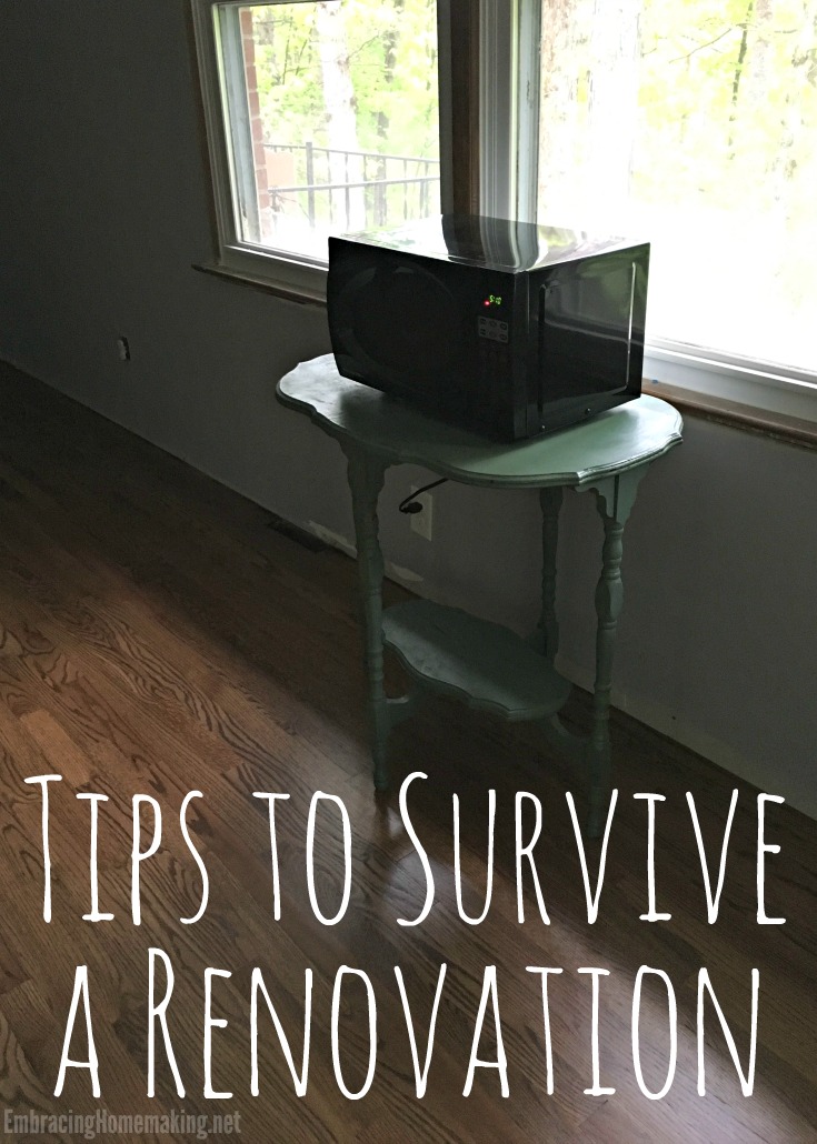 Tips to Survive a Renovation