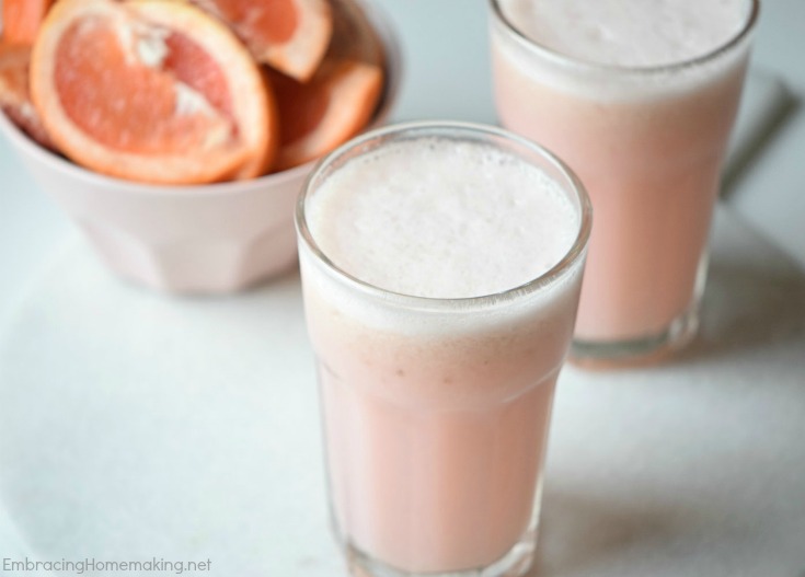 Banana Blood Orange Smoothie