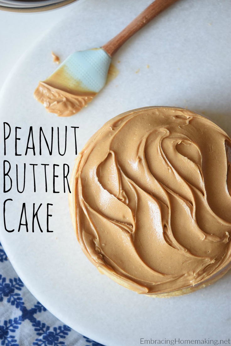 Peanut Butter Cake Recipe