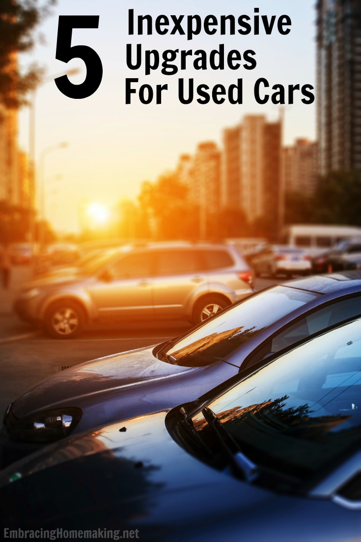 Inexpensive Upgrades for Used Cars