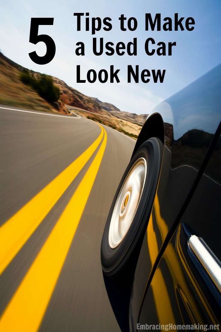 Tips to Make a Used Car Look New