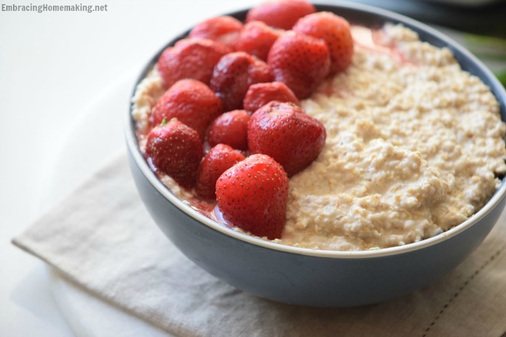 Strawberry Oatmeal Recipe