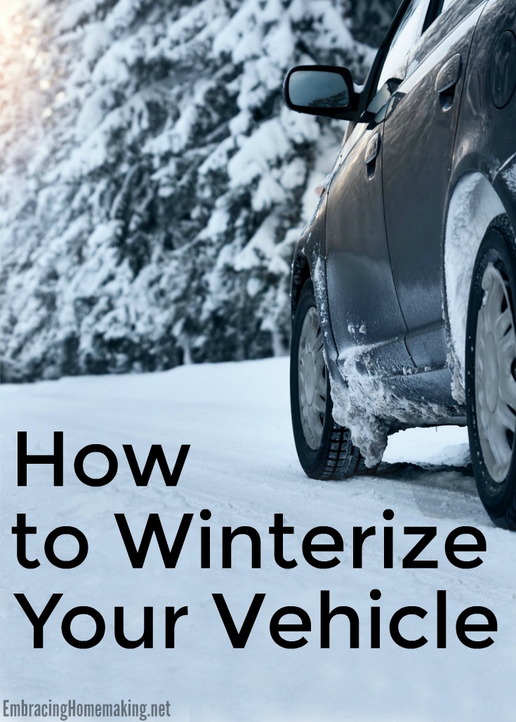 Winterize a Vehicle