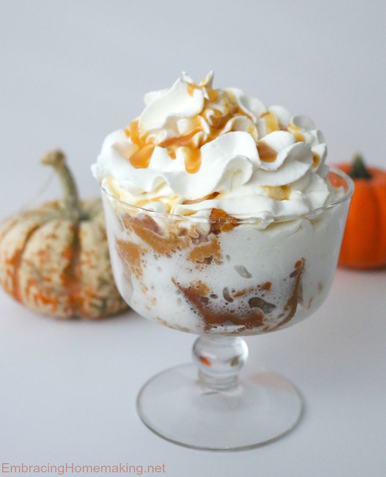 Caramel Pumpkin Trifle