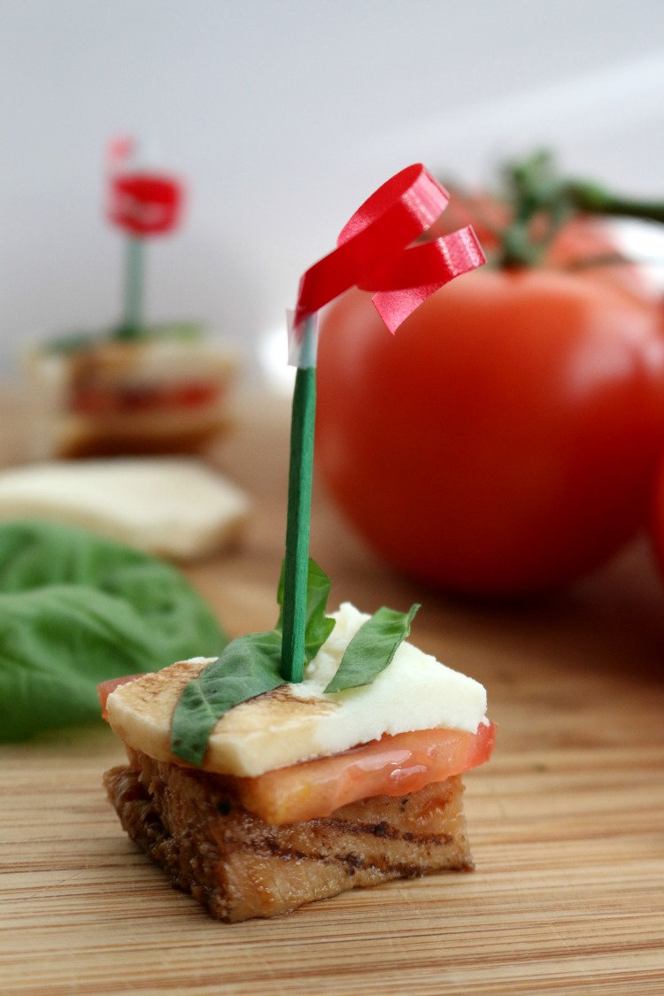 Chicken Caprese Appetizer