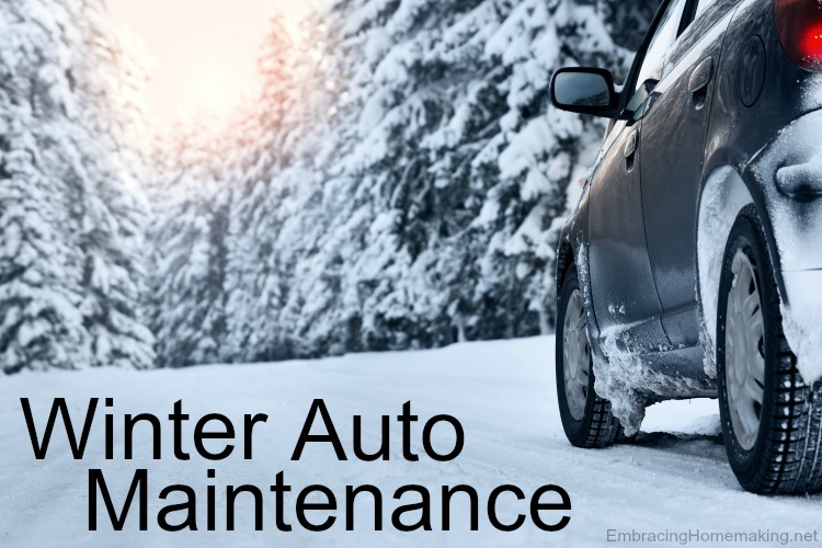Winter Auto Maintenance