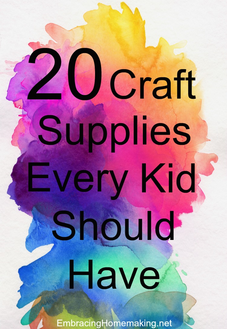 Kid Craft Supplies