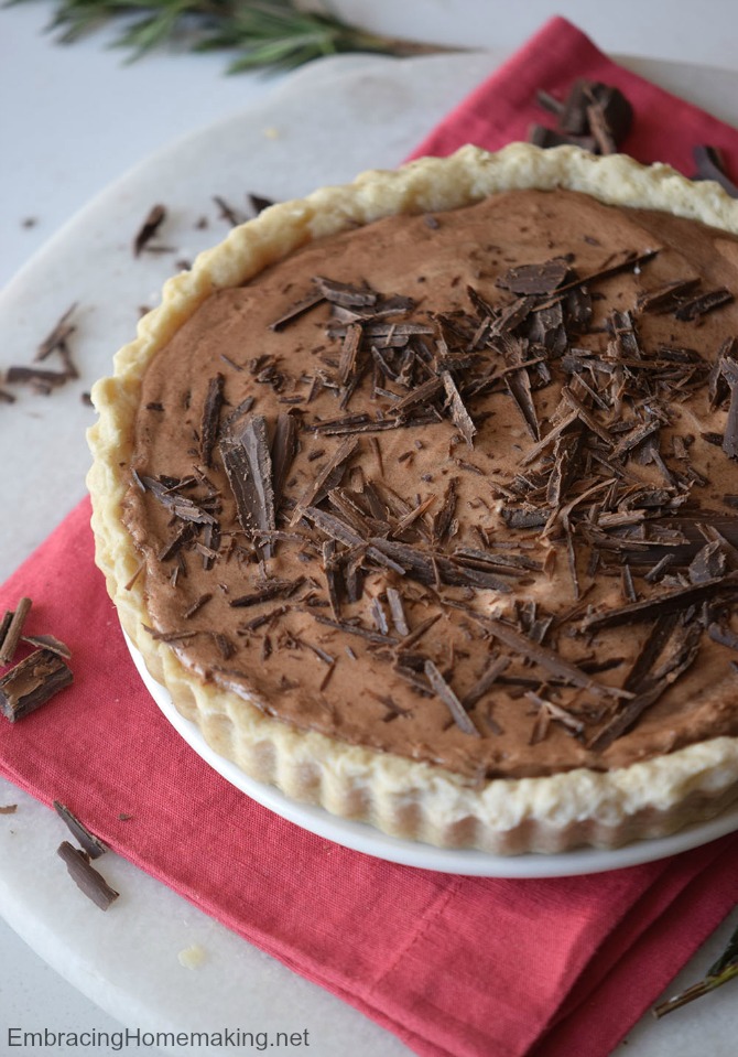 Chocolate Silk Pie