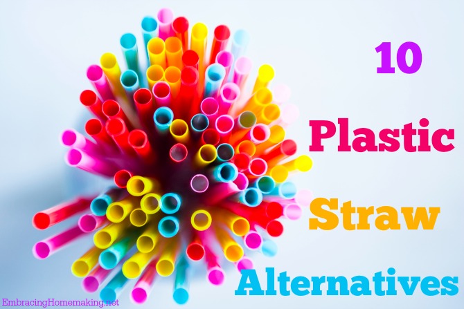 10 Plastic Straw Alternatives