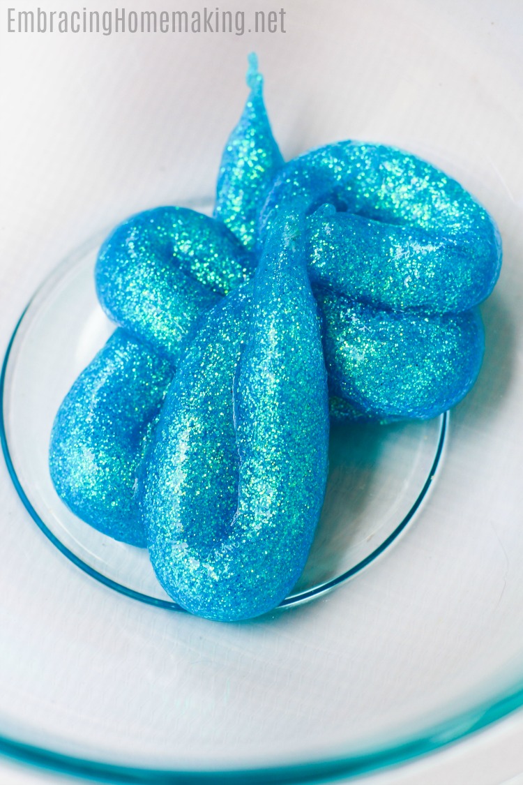 Blue Glitter Glue