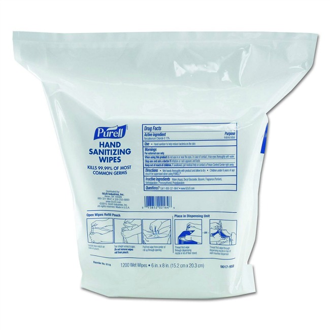 Purell Hand Sanitizing Wipes Set