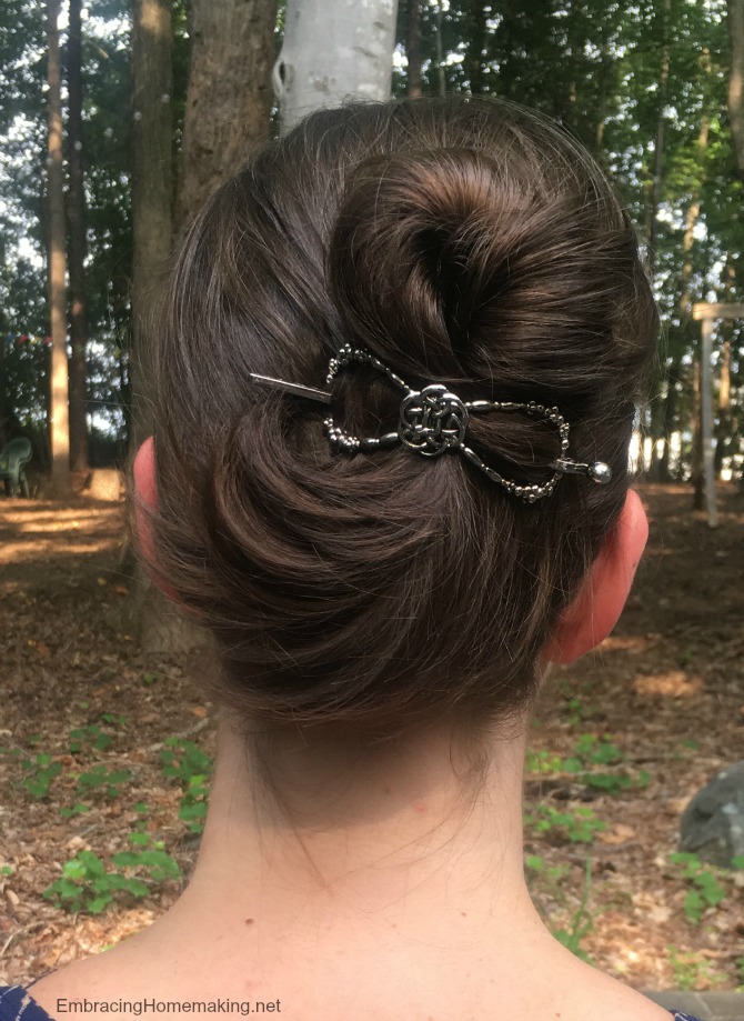 Celtic Knot Hair Clip