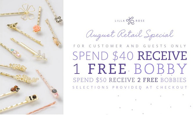 Lilla Rose August Sale