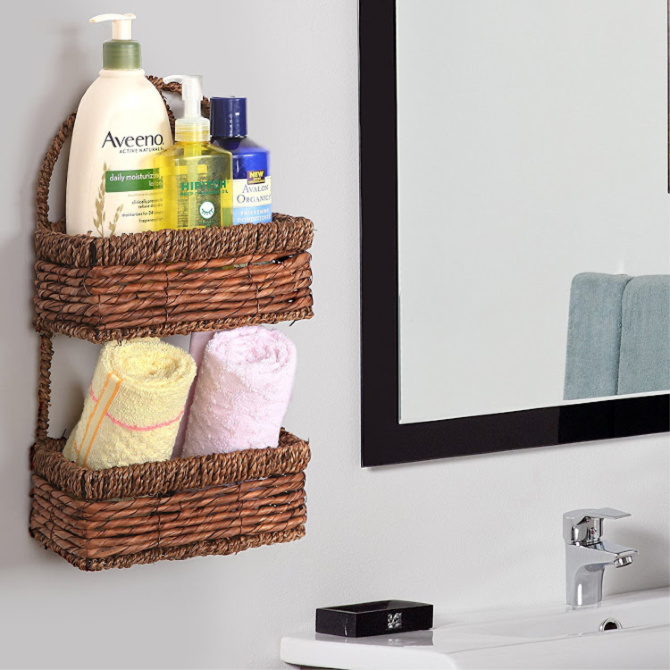 Bathroom Wall Basket