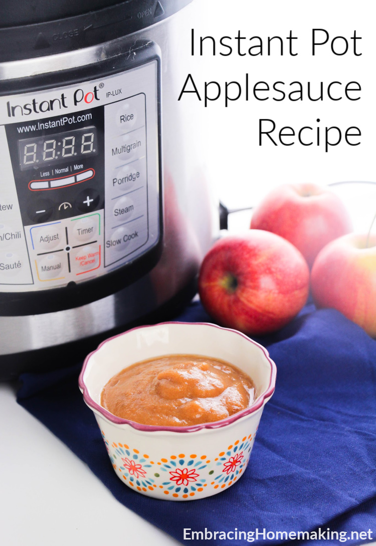 Instant Pot Applesauce