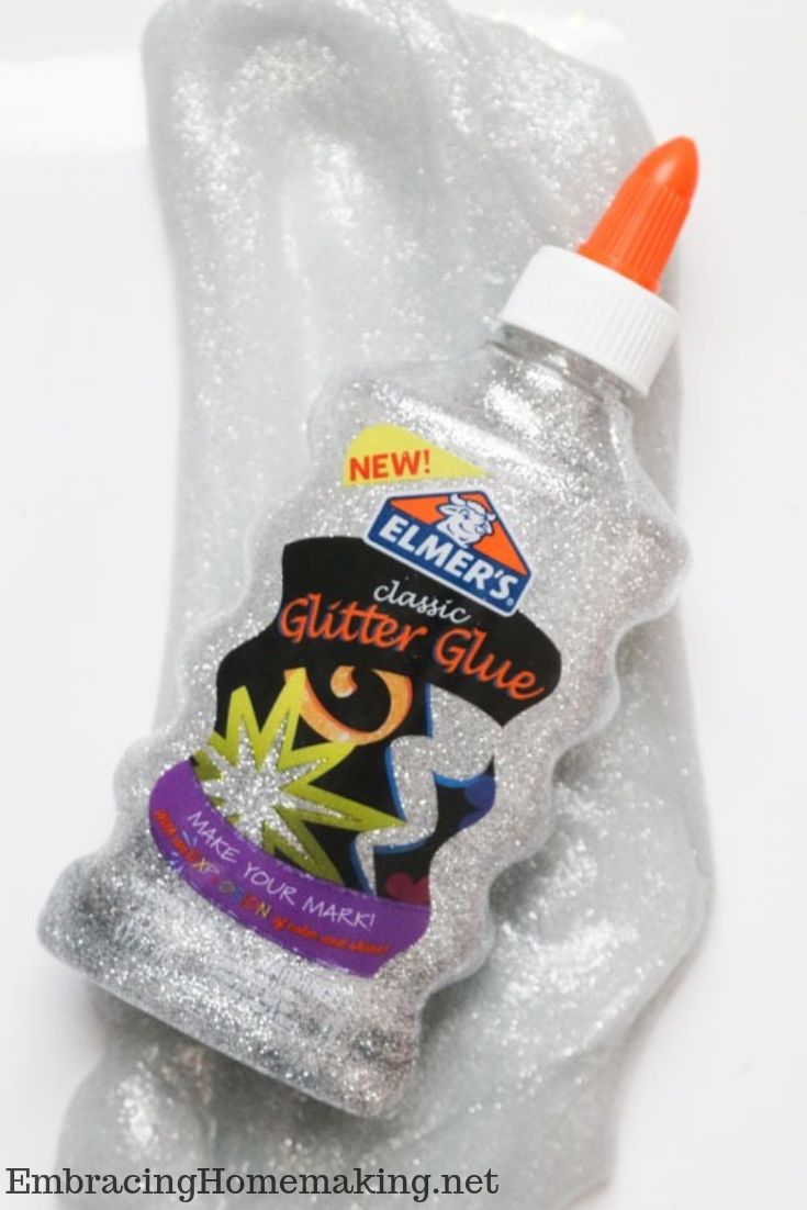 Elmers Silver Glitter Slime