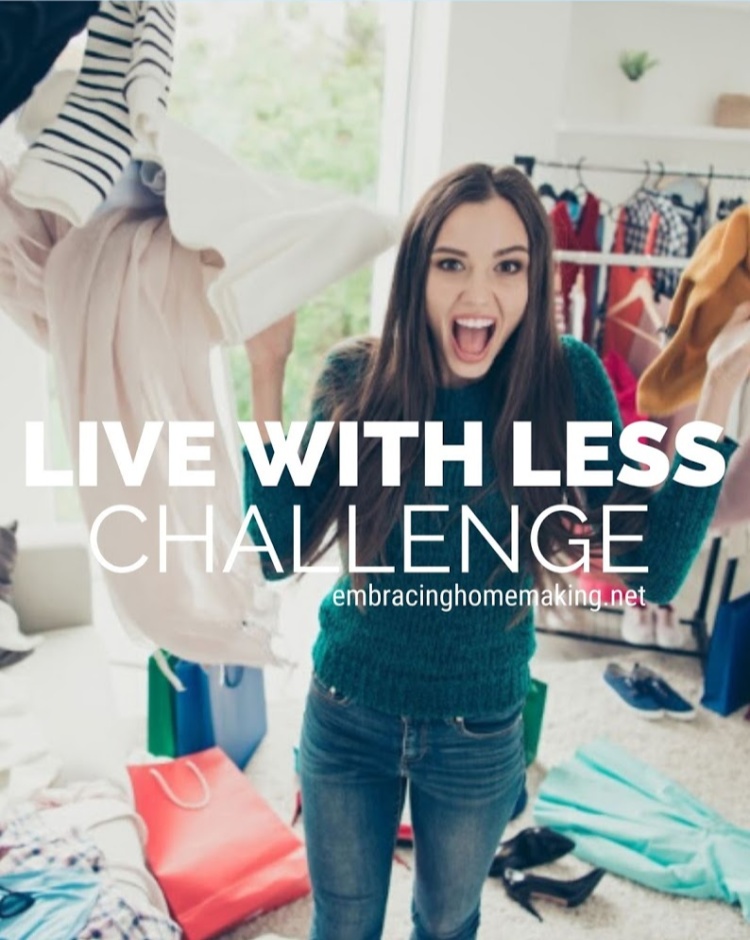 Declutter Live With Less Challenge